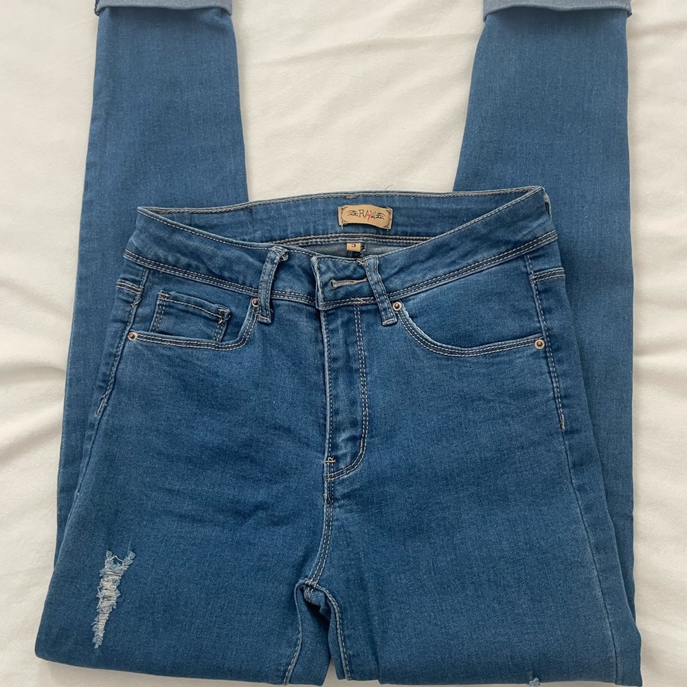 Women Petit Denim Jeans Ankle Cropped